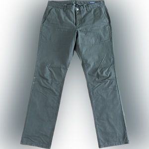 Bonobos 100% cotton pants with pattern pockets. Size 36x32. Color green